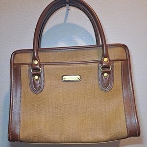 Liz Claiborne purse vintage tan/brown used